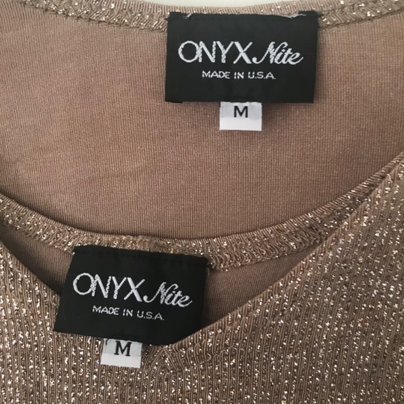 🍁5/30$!! Holiday Shimmer Glitter Formal Tank/Cardigan Set - Picture 6 of 8